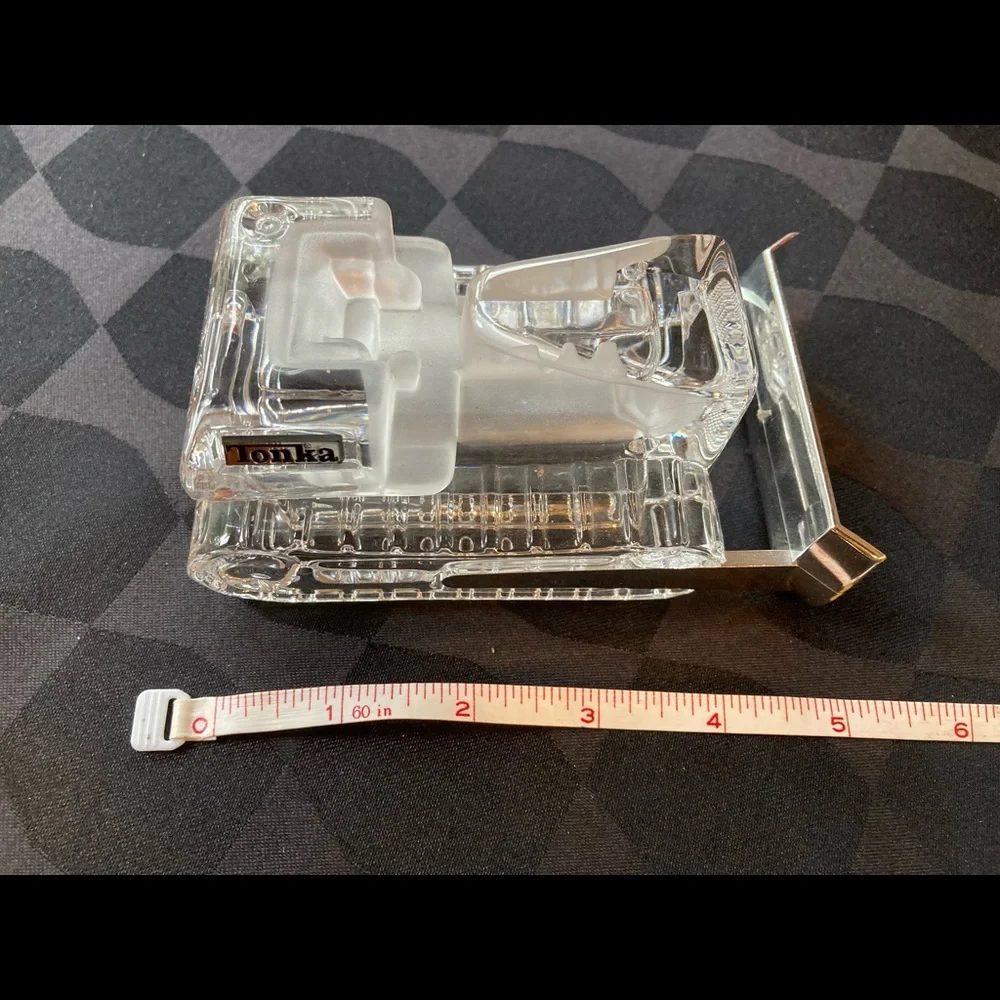 Crystal Tonka Bulldozer